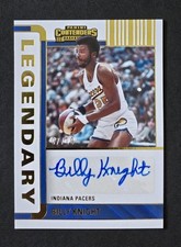 2022-23 Panini Contenders Billy Knight Legendary Auto /10 - Pacers