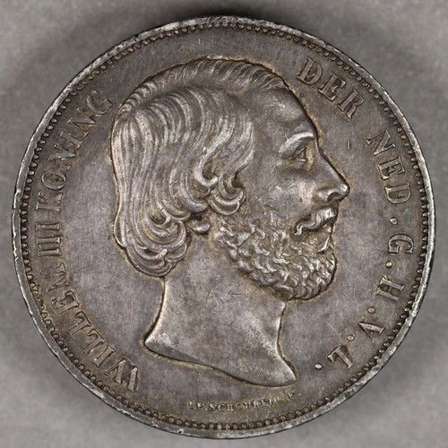 1874 Netherlands Silver 2 1/2 Gulden | eBay