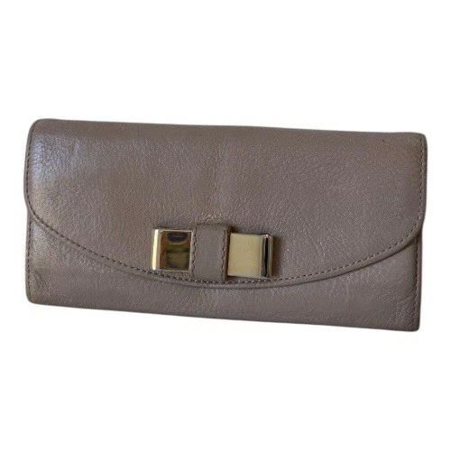 Cartera continental Chloe Nut Leather Lily Foto 4 de 4