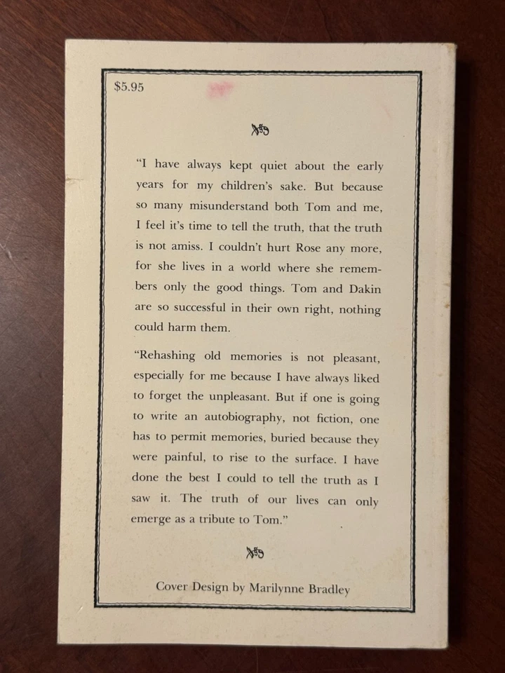 REMEMBER ME TO TOM vtg Edwina Williams ills TENNESSEE WILLIAMS' Mother vtg book Foto 3 de 4