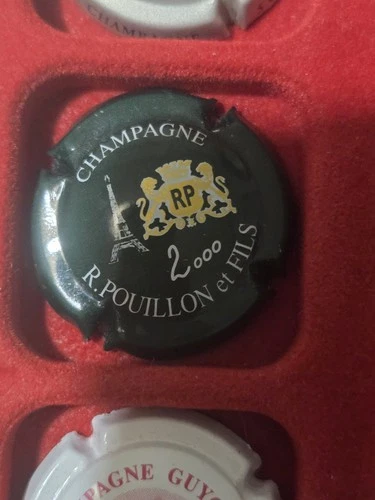 Champagne Capsule Pouillon Roger Et Fils Number 8 Year 2000 Rare