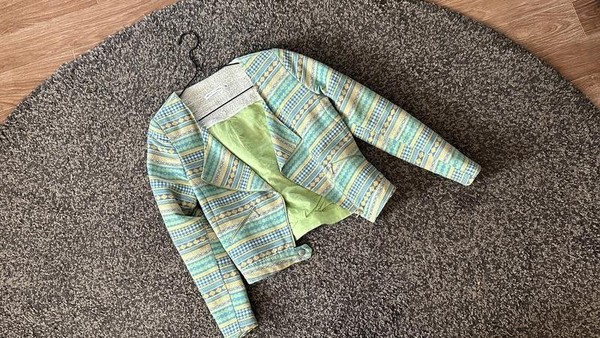 Women Sophie Blazer Navy Viscose 34