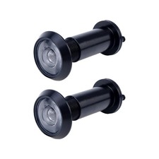 2Pcs Door Viewers Peephole 200 Degree Zinc Alloy with Optical Glass Lens,Robu...