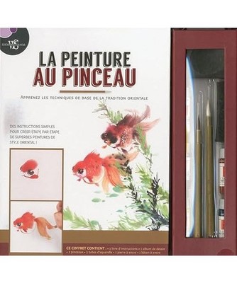 Coffret La peinture au pinceau - Apprenez les techniques de base de la tradition