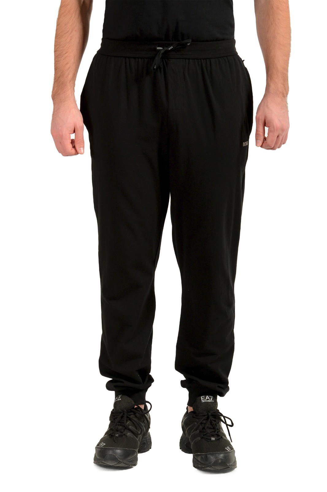 Мужские брюки Hugo Boss Mens Mix-Match черные стрейчевые повседневные брюки для отдыха US XL IT 54 13790₽