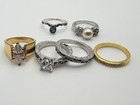 Fashion Ring Lot Of 30 Rings, Various Sizes — photo 2