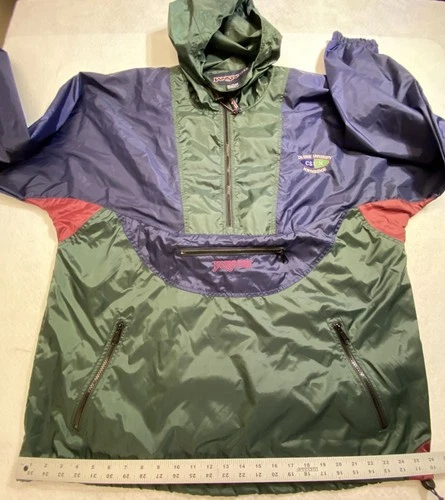 Jansport Cal State Northridge Windbreaker Mens XL Color block Vintage 90s Zip image 3