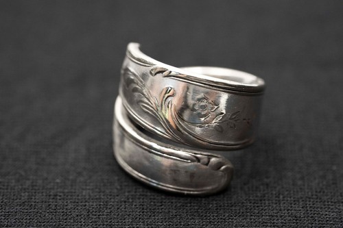 Echtsilber Ring Rose 825er Sterling Silber Miniblings Besteck Handarbeit Unikat - Bild 2 von 5