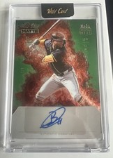 One of One! Jackson Chourio Green Wild Card Matte Rookie Autograph Card Brewers