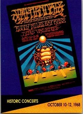 1991 Pro Set MusiCards Music Super Stars - JIMI HENDRIX CONCERTS