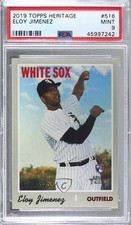 2019 Topps Heritage High Number Eloy Jimenez (Batting Pose) #516 Rookie RC o3n