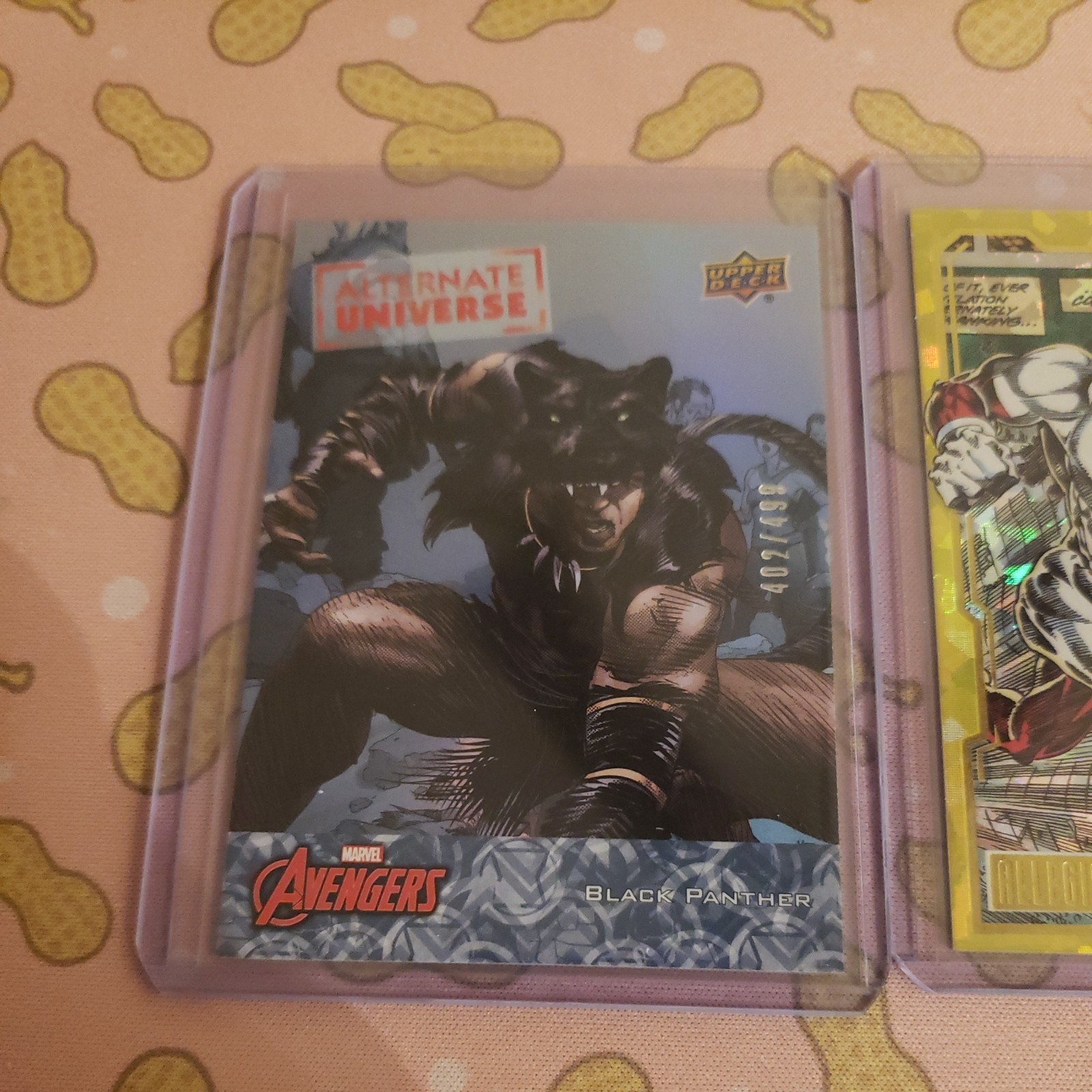 2023 Upper Deck Marvel Allegiance Parallel Numbered Card Lot Black Panther /149 thumbnail 7