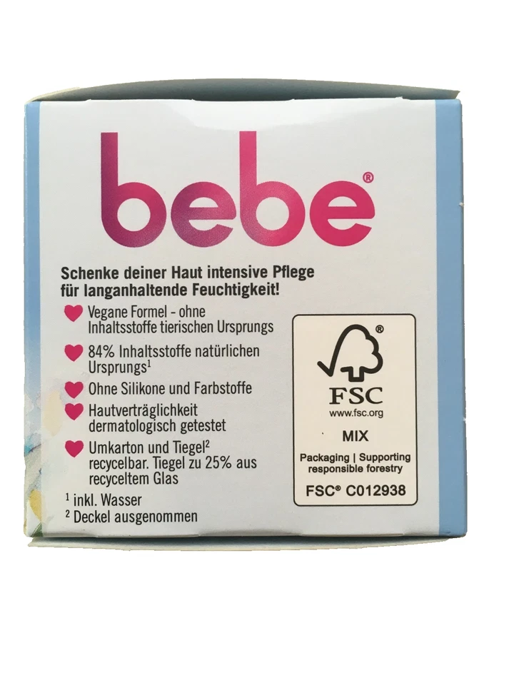 bebe Gesichtscreme Intensive Pflege Trockene Haut, 50 ml - Bild 3 von 4