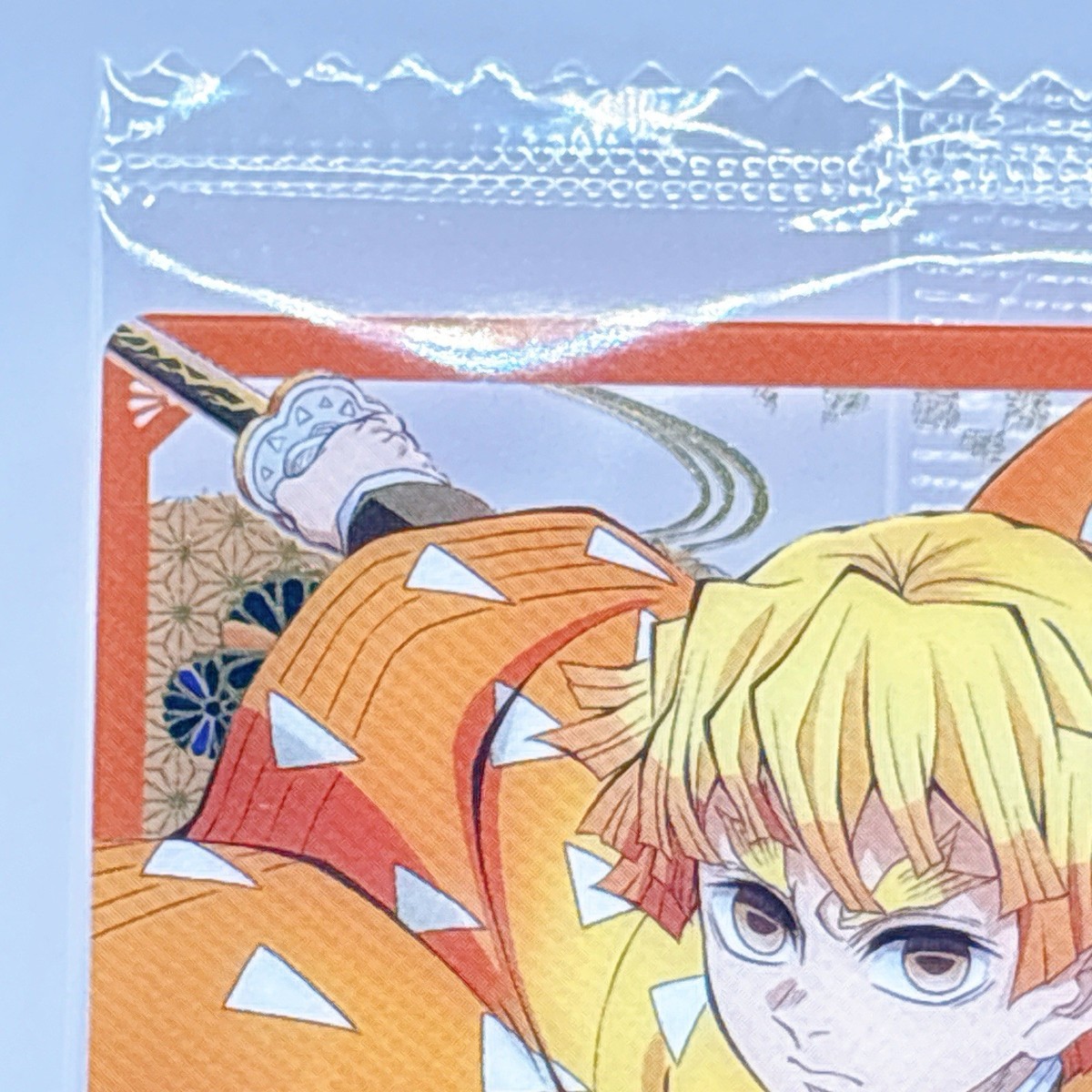 Zenitsu Agatsuma Demon Slayer: Kimetsu no Yaiba Wafer Card Japan
