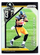 2018 Panini Prizm #RI-22 James Washington Rookie Introduction Prizm