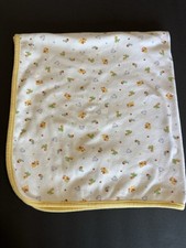 Child of Mine by Carter's Duck Baby Blanket Turtle Penguin Snail Yellow White