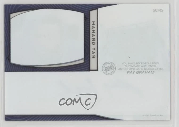 2013 Press Pass Showcase 124/199 Ray Graham #SC-RG Rookie Auto RC - Image 2 of 3
