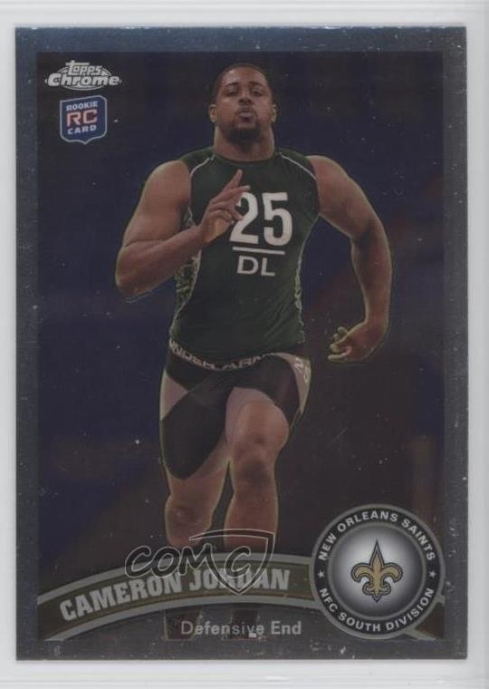 2011 Topps Chrome Cameron Jordan #39 Rookie RC 0k9i