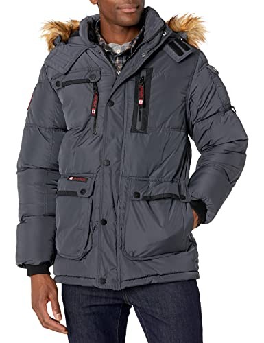 0MCW367EC Canada Weather Gear Мужская куртка с трубкой для подводного плавания Charcoal Размер M 17590₽