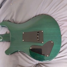 PRS SE Santana 2 humbucker emerald green with tremolo electric guitar