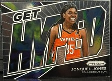 2022 Panini Prizm WNBA #11 Jonquel Jones Get Hyped Insert - Connecticut