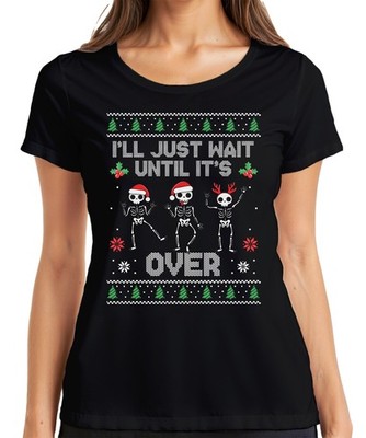 I'll Just Wait Until It's Over Anti-Christmas - Weihnachten Weihnachtsgeschenk U