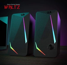 Redragon GS510 Waltz RGB Desktop Speakers 2.0 Channel Gaming Stereo Speaker
