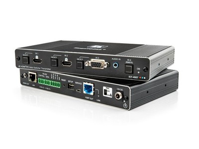 Kramer KIT-400 4K Auto-Switcher/Scaler Kit over Long-Reach HDBaseT