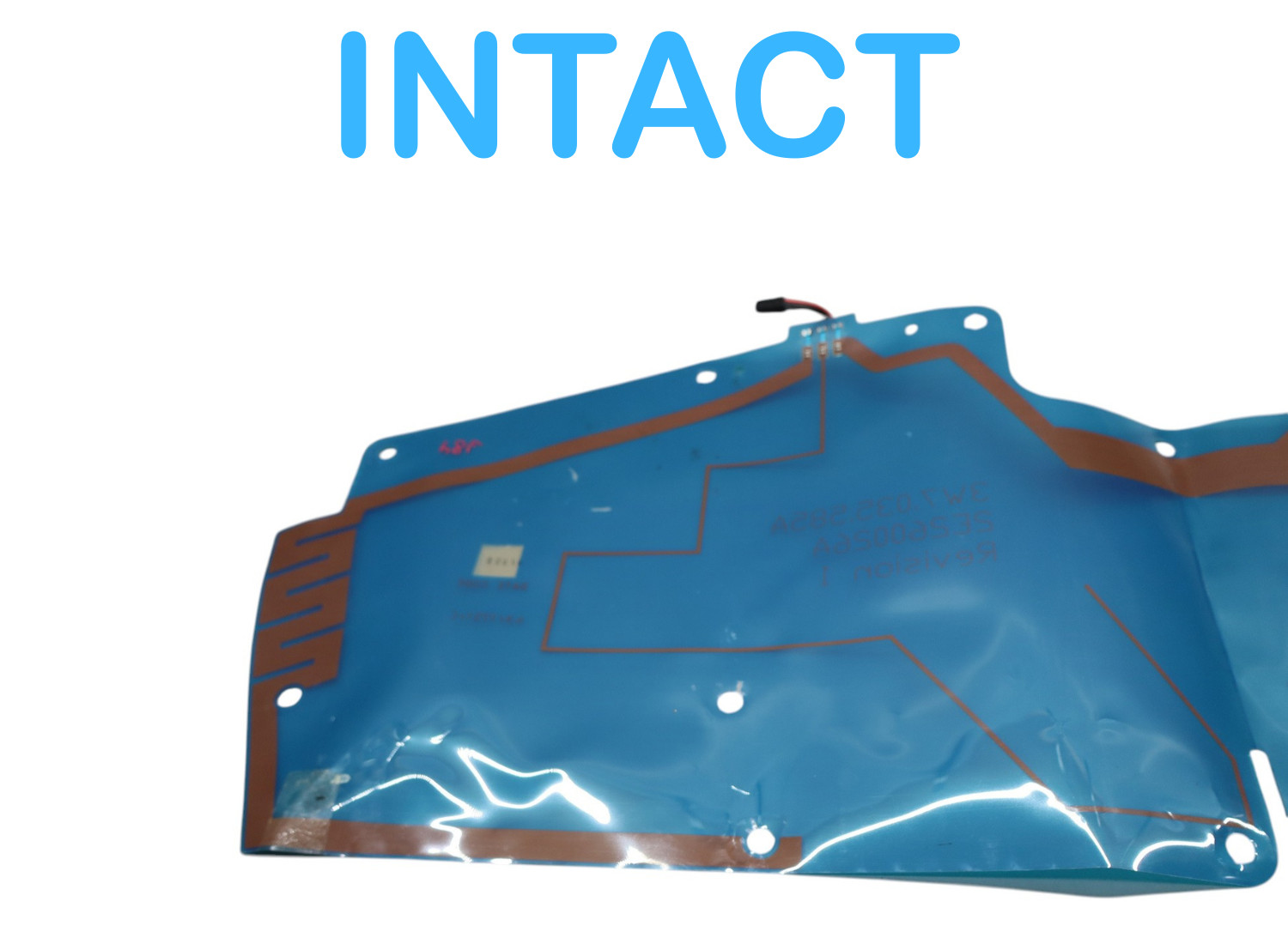 03-10 Bentley Continental GTC Boot Aeriel Curcuit Panel 3W7035585A Oem