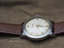 Orologio vintage Movado Borgel cassa, quadrante patinato, cal. 261, 6502