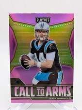 💥 Sam Darnold 2021 Panini Playoff #CA-SDA Call To Arms Pink Prizm Panthers