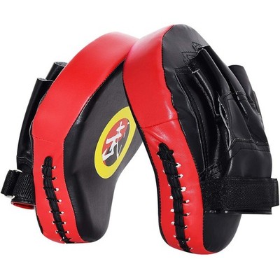 TLBTEK 2PCS Curved Punching Mitts Boxing Pads Hand Target Gloves Training Foc...