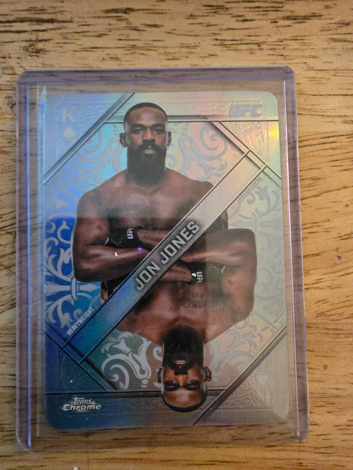 2026 Topps Chrome UFC - JON JONES 🐐 Kings And Queens Case Hit SSP 🔥 #KQ-3