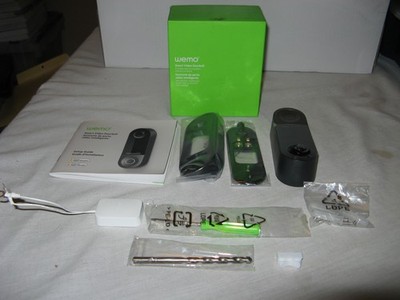 Belkin WeMo WDC010 Apple HomeKit HD Smart Video Doorbell NEW OPEN BOX