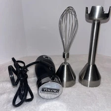 Viking Professional Hand Blender VHB300 300W 2-Speed  2Attachments Chopper Blend