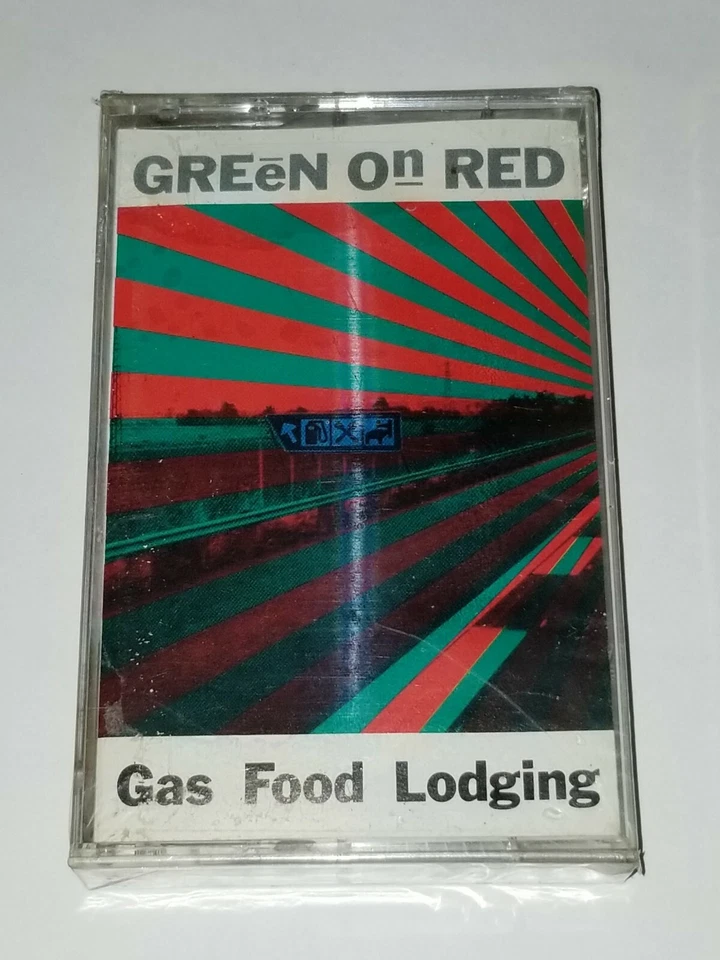 GREEN ON RED SEALED GAS FOOD LODGING ALTERNATIVE ENIGMA RECORDS 1985 ROCK ALBUM - Image 3 of 4