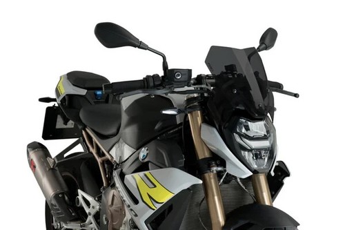 Puig Sportscheibe Windschutzscheibe Dark Smoke BMW S1000 R 2021 - 2024