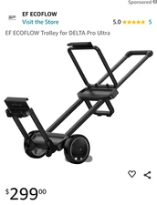 EcoFlow DELTA Pro Ultra Durable EcoFlow Trolley NEW IN BOX