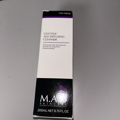 M.A.D Mad Skincare Anti-Aging Glycolic Acid Age Diffusing Cleanser 7/2024 NEW