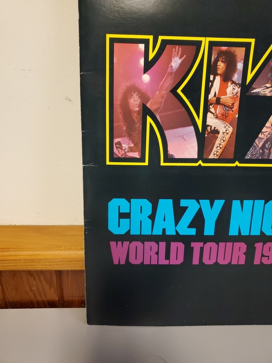 CRAZY KISS NIGHTS amazing Some programme. 1988 - 1987 Tour World Nights Crazy Kiss 写真満載 1987-88 ツアープログラム ミュージシャン