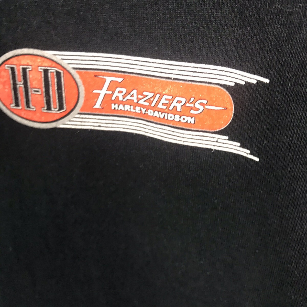 Harley Davidson Frazier's Buford, GA T Shirt Size XXL Black