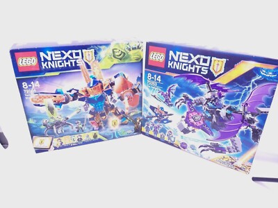 Lego Nexo Knights - The Hellgoyie oder Tech Wizard Showdown. Ab 8 Jahren.