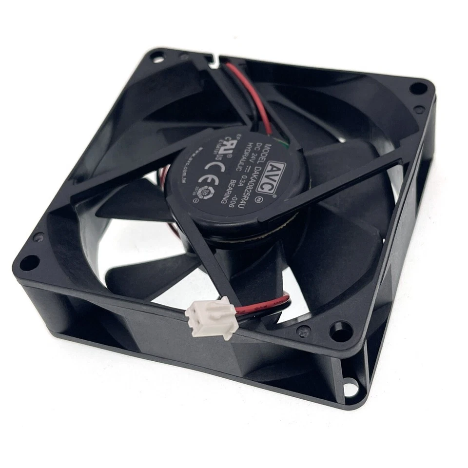 AVC DAKA0825R4U 8025 8cm 80mm Case Fans DC 24V 0.3A High Speed CFM 5000RPM - Image 4 of 4