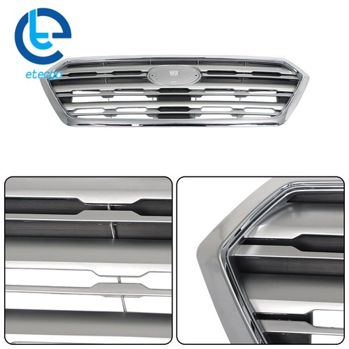 Fit For Subaru Outback 2015 2016 2017 Front Bumper Grille Chrome Plastic - Picture 16 of 17