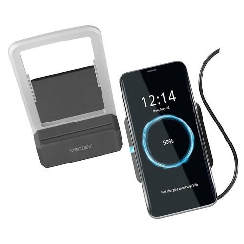 Ventev Charger 15W Wireless Stand With Detachable Puck With UK 3 Pin Plug - Picture 7 of 24