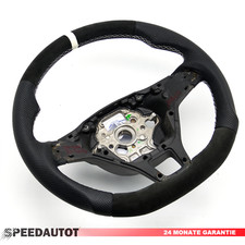 Tausch Abgeflacht Alcantara Lederlenkrad für VW Golf 7 Passat B8 Caddy 5G0419091