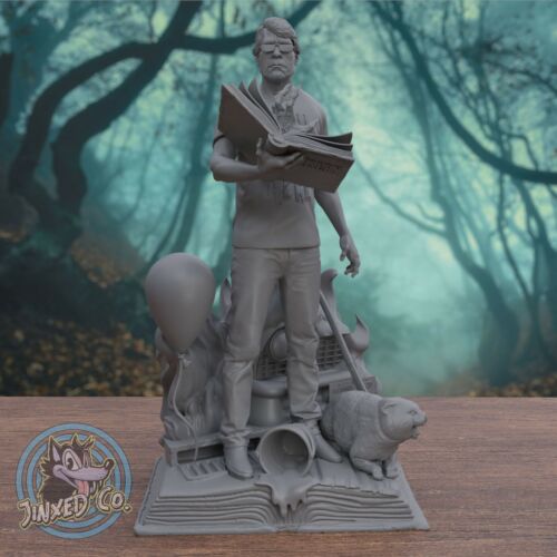 Stephen King Movie 12.8&#034; Figure Custom Resin Model Kit Bricolage Peinture Statue