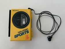 Sony Walkman Sports Gelb Model No. WM-35 Outdoor Vintage - Getestet Sehr Gut