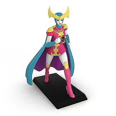 Go Nagai Collection Jeeg Robot D'acciaio Comandante Flora ''No Fascicolo''
