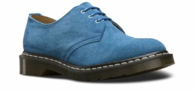 Dr Martens Doc 3 Hole 1461 Mid Blue 22232416 Made in England | eBay
